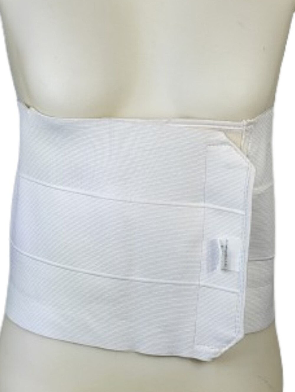DJ Orthopedics 45" To 62" 3-panel White Abdominal Compression Wrap Binder